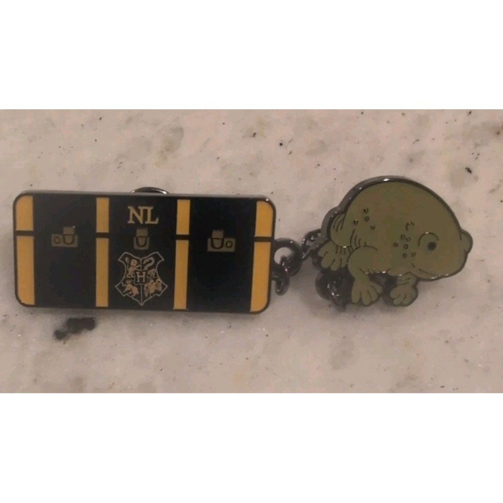 Loungefly Harry Potter Luggage & Pet Dangling Blind Box Enamel Pin Neville